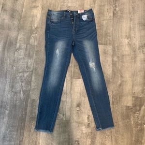 Medium wash jeans